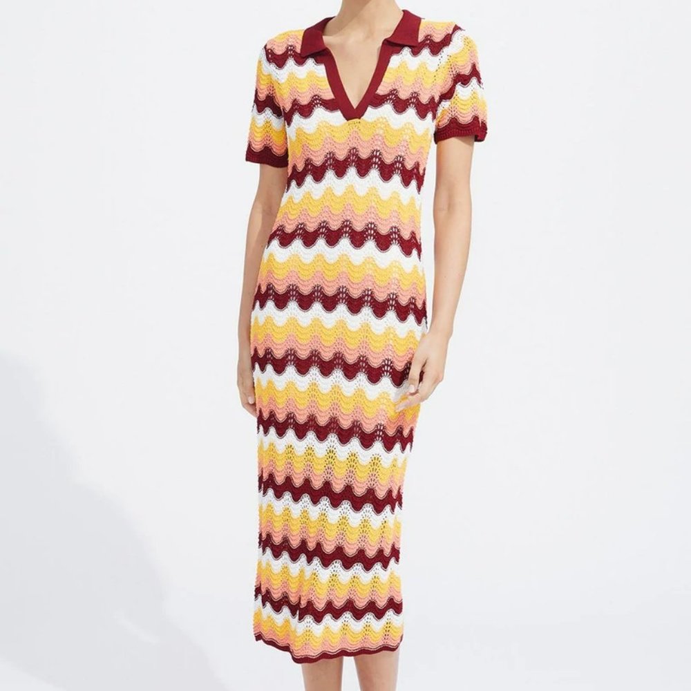 STEELE KAIA POLO DRESS - S
